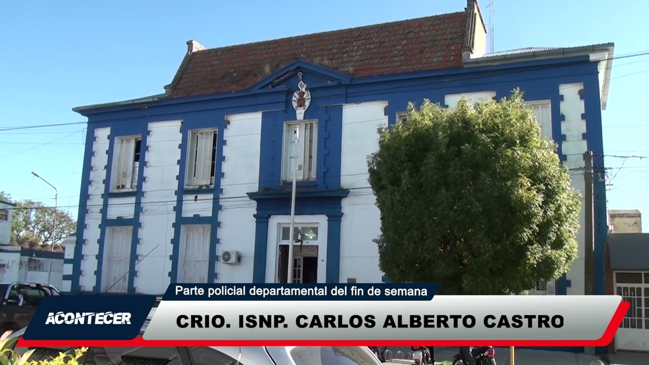 Marcos Juárez: Novedades policiales del fin de semana