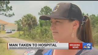 Woman arrested after man stabbed in head in Punta Gorda