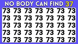 Find The Odd Number And Letter Pro Level Editions | Test Your Observation Skills | Quiz Crown