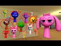 SPRUNKI 4K Pinki is looking for all the babies Sprunki 4K