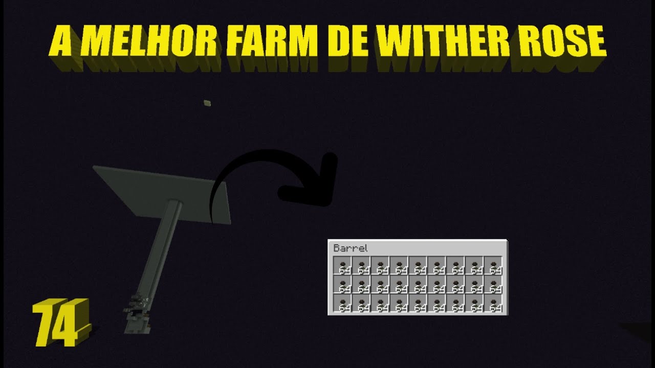 Minecraft Waitrose Build COMO FAZER A FARM DE WITHER ROSE DO @viniccius13 MINECRAFT SURVIVAL #74 ...