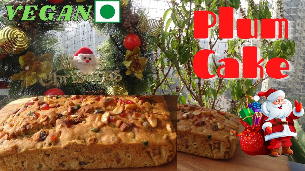 Christmas Dry Fruit/Plum Cake Eggless No Alcohol Homemade Recipe
