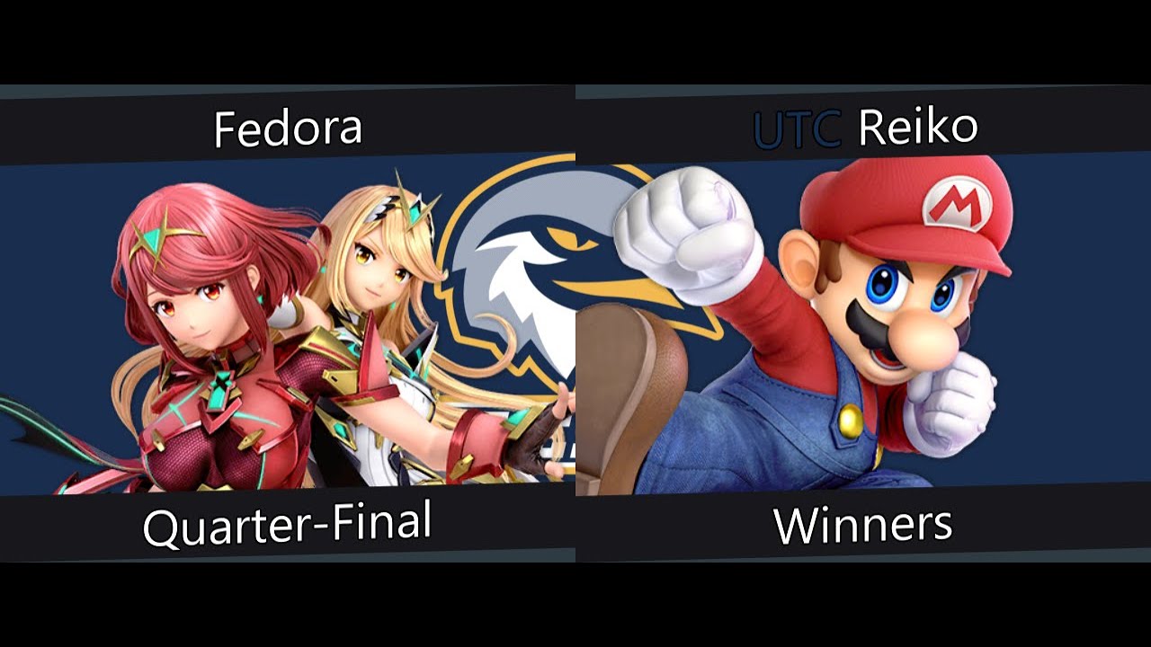 Fedora (Mythra/Pyra) vs. UTC | Reiko (Mario) - Winners Quarter-Finals - UTC Open #1