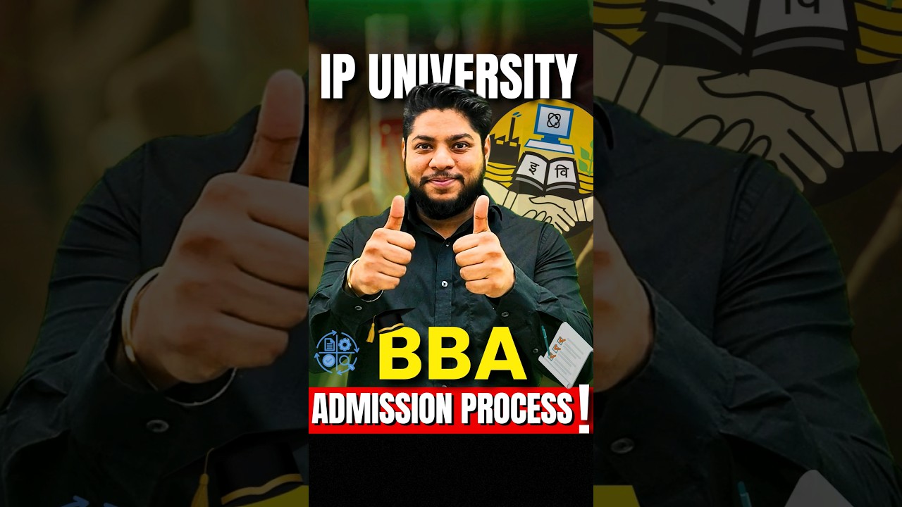 IP University BBA Admission process Entrance exam syllabus 😍 
