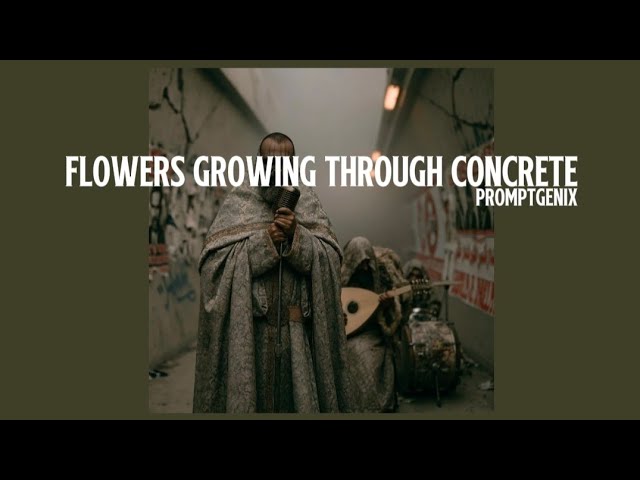 Flowers Growing Through Concrete - YouTube