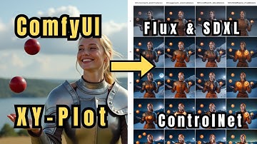 Master ControlNet FLUX & SDXL: Complete ComfyUI Guide with XY-Plot Tutorial