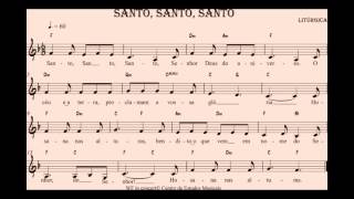 Video thumbnail of "SANTO, SANTO, SANTO, SENHOR DEUS DO UNIVERSO - LITÚRGICO"