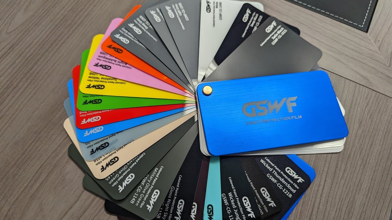 GSWF Colored PPF Paint Protection Film Test  My Personal Opinion About  Product 