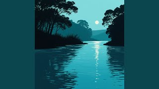 Silent River Flow Riverflow Is Quiet