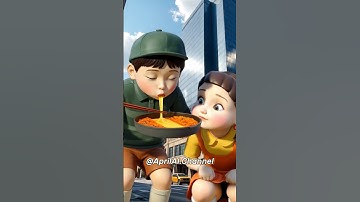 Squid Game AI Cheese Chicken ASMR #squidgame #squidgame2 #ai #asmr