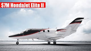 Inside The $7 Million Honda Jet Elite II - The Lightest Private Jet