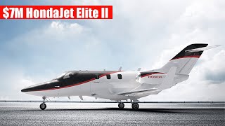 Inside The $7 Million Honda Jet Elite II - The Lightest Private