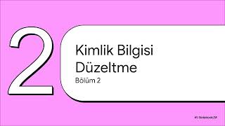 Tapu Sicilinde Hataların Düzeltilmesi Genelgesi Video Özet