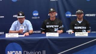 D-III World Series Game 8: Johns Hopkins postgame