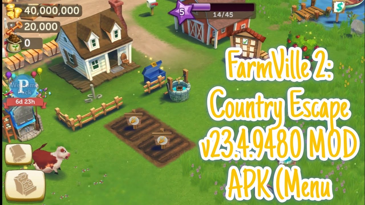FarmVille 2: Country Escape v23.4.9480 MOD APK (Menu ... - YouTube