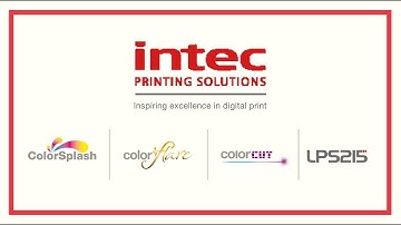 Intec Printing Solutions Product Ranges
