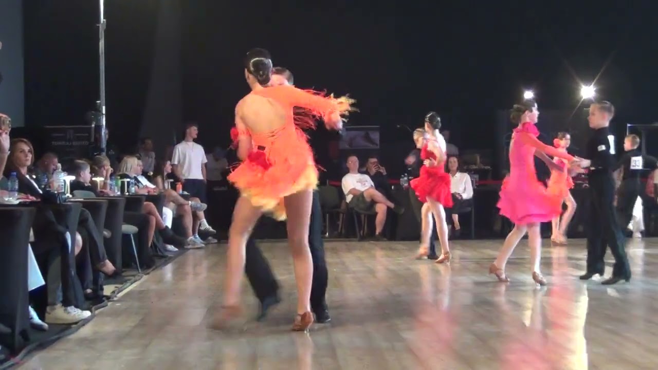 Bartosz Kulesza Nadia Dobrzyńska Cha Cha Cha Junior I D LA Finał MAZOVIA CUP 2025