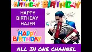 عيد ميلاد سعيد هاجر  HAPPY BIRTHDAY HAJER