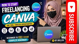 How to Start Freelancing with Canva in 2026 | Beginner to First Client | Canva Freelancing Roadmap