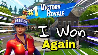 I Won Victory Royale Again - Fortnite Mobile Battle Royale Gameplay
