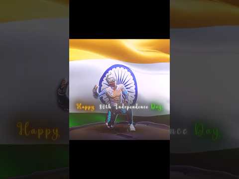HAPPY 80TH INDEPENDENCE DAY 🇮🇳 #independenceday #2026 #frrefire #gamer