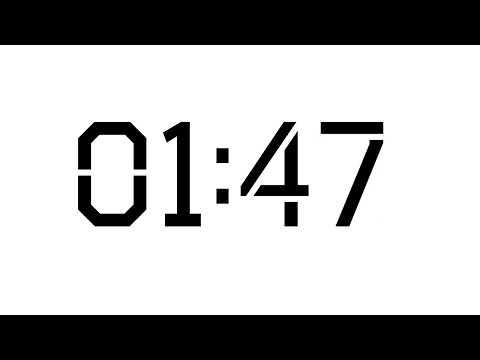 3 Minutes Countdown Digital Version , Remix BBC Countdown , 50FPS In Puma