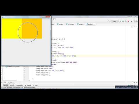 GUI in Java: JPanel in Java Urdu/Hindi
