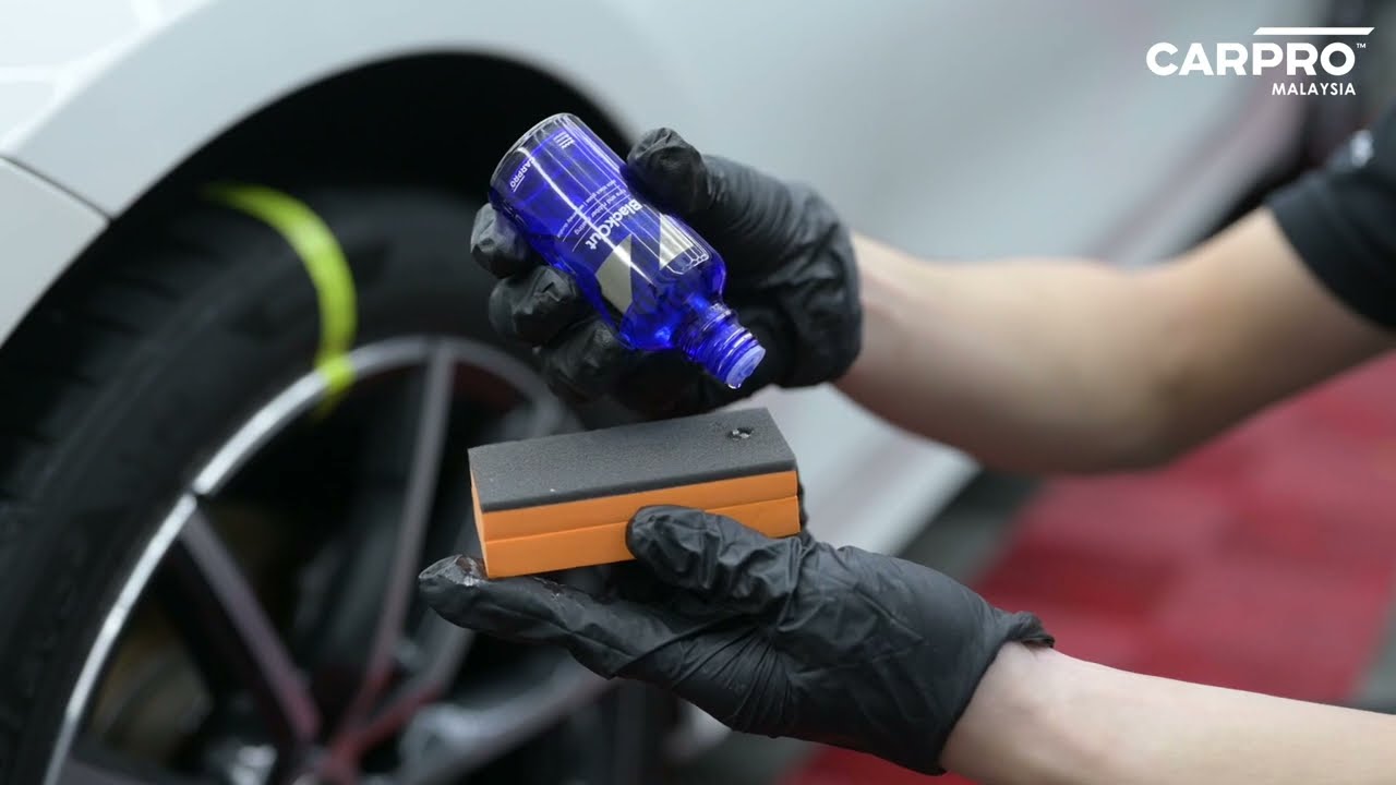How to | CARPRO CQUARTZ BlackOut | Long‑Lasting Satin Finish for Tyres & Trim!