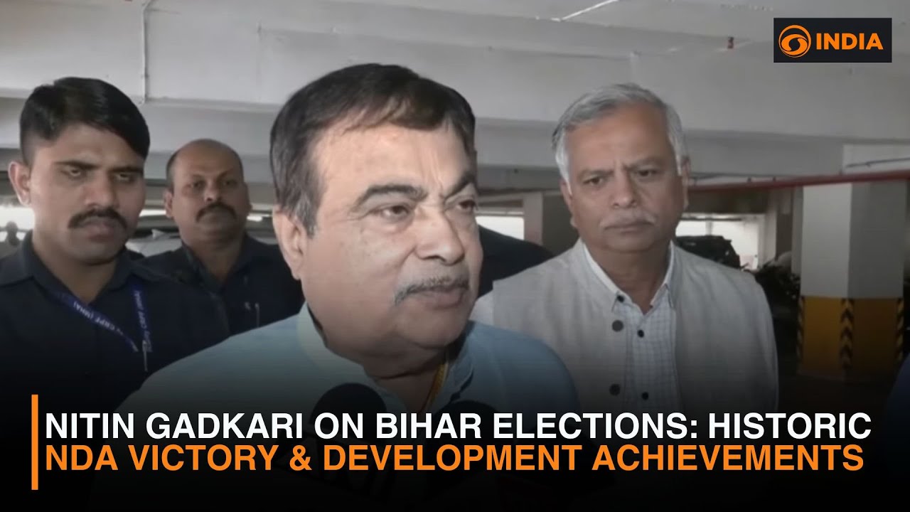 Nitin Gadkari on Bihar Elections: Historic NDA Victory & Development Achievements