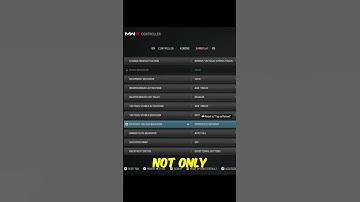 MW3 Zombies Controller Settings Tips #callofduty