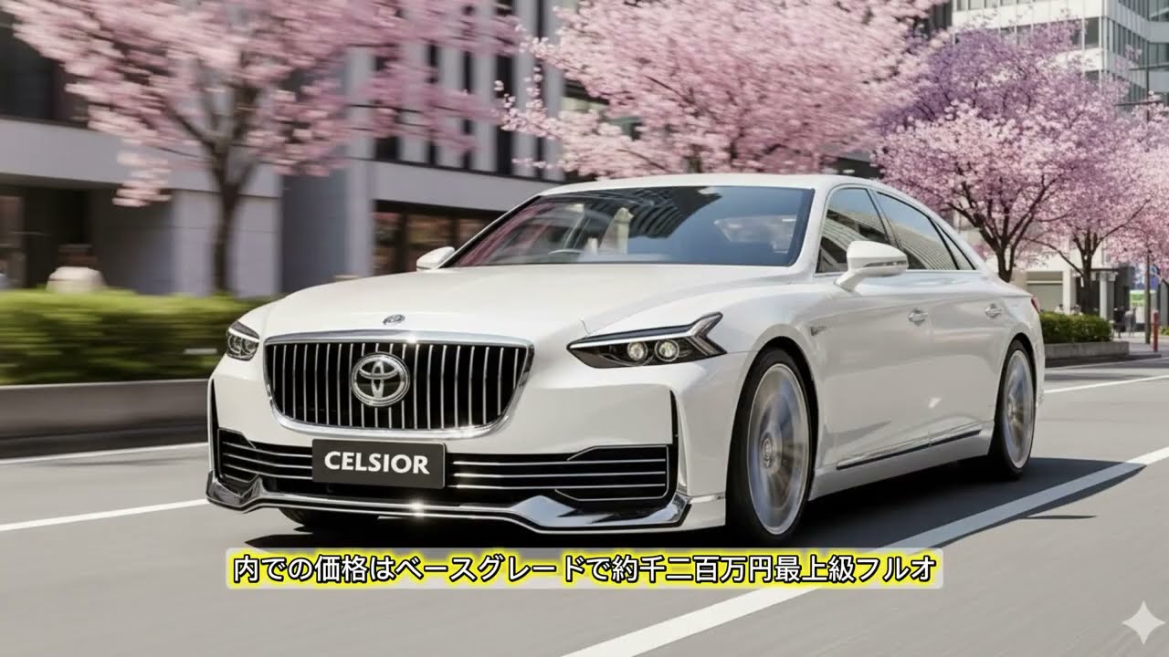 The new Toyota Celsior 2026 has finally arrived! This monster