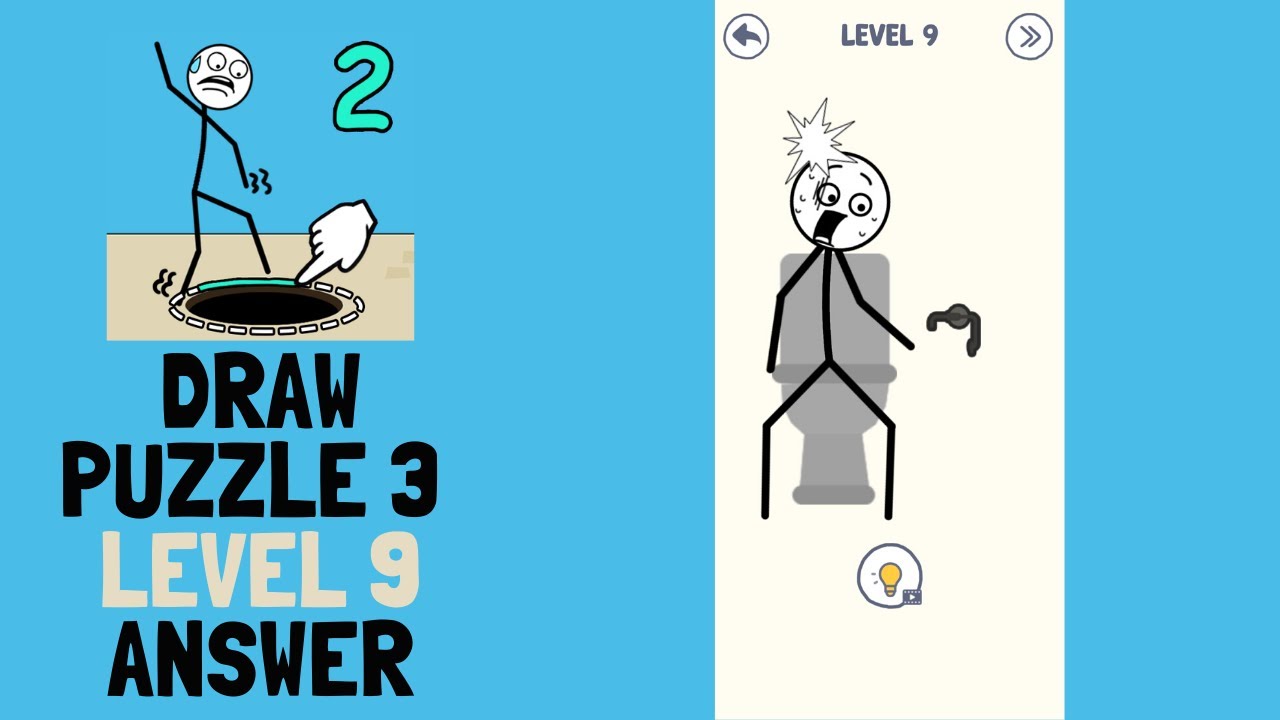 Draw Puzzle 2 Level 9 Answer YouTube