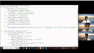 Health Risk Assessment Tool in Python | CBSE Skill Expo Project | Tkinter GUI | Class 9 Project