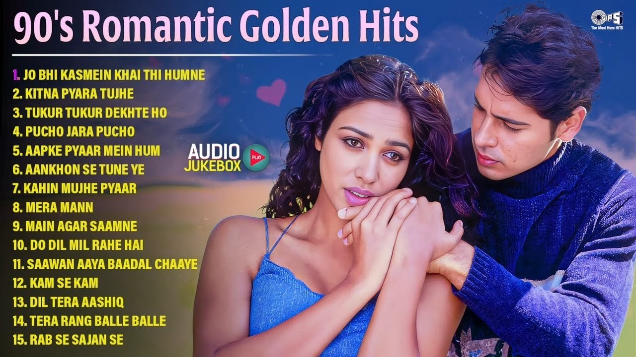 Bollywood Songs | Hindi Songs | 90's Romantic Golden Hits | 90's Evergreen Songs | 90's Love Songs