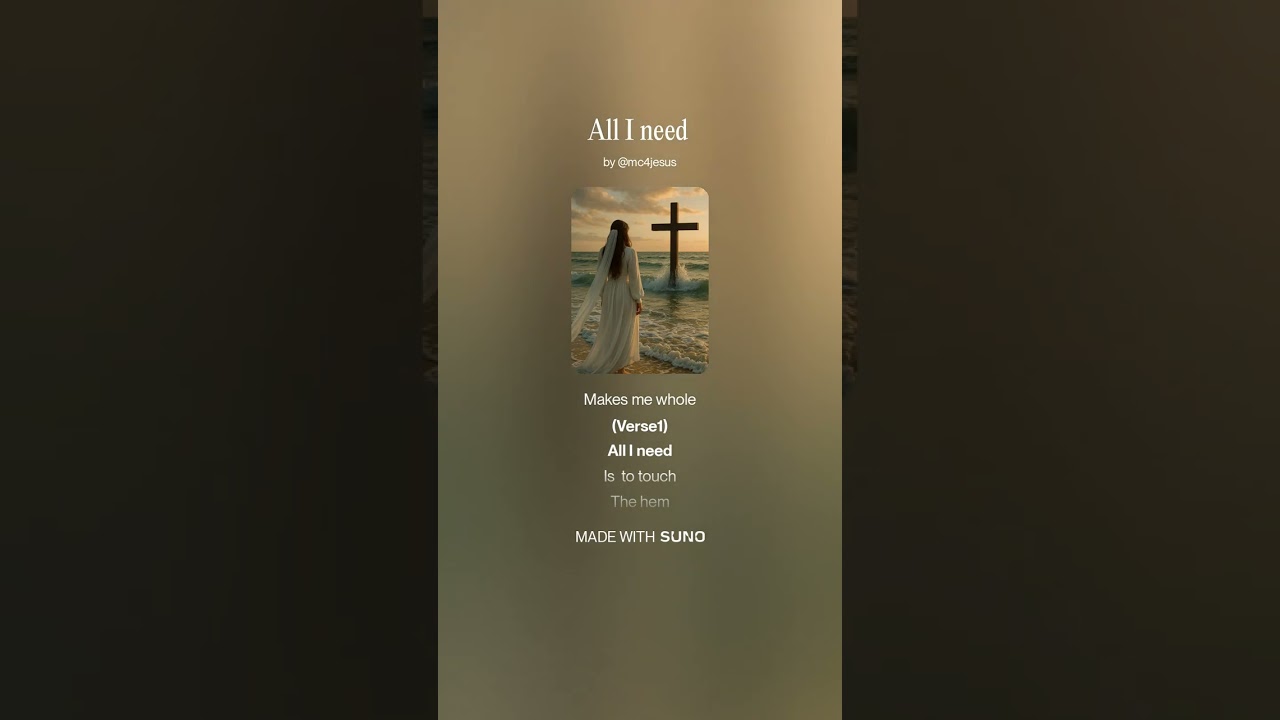 Watch All I need on YouTube Watch All I need on YouTube