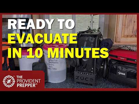 Could You Evacuate In 10 Minutes? Here's My Go Bag System That Makes It Possible