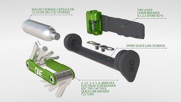 OneUp Components EDC (Everyday Carry) Tool Features