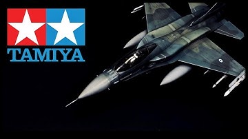 FULL VIDEO BUILD TAMIYA F-16C 52+ Fighting Falcon