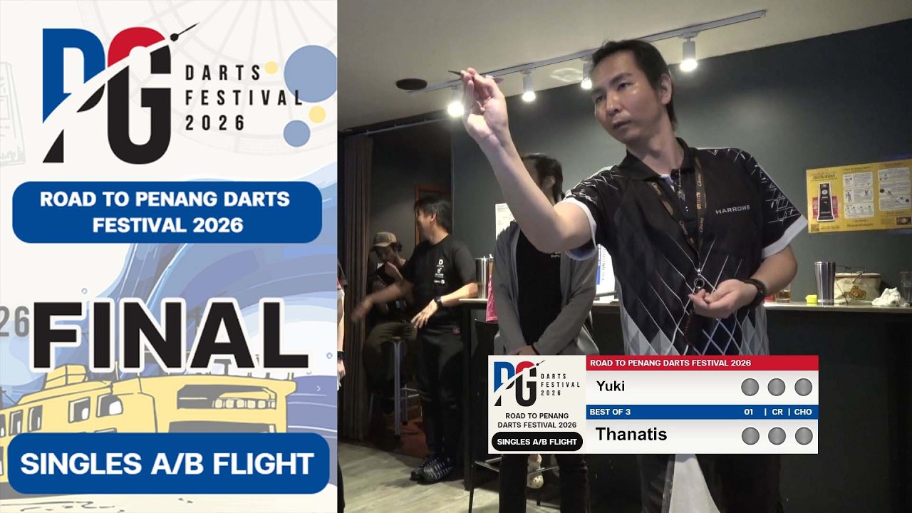 Road to Penang Festival 2026 | Singles Open A/B Flight | Yuki Kato vs Thanatis