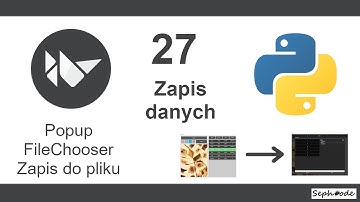 Aplikacje okienkowe w Python 3 - Zapisywanie danych