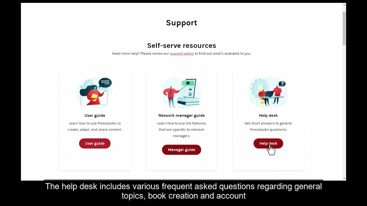 Pressbooks Support Resources YouTube