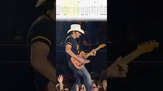 The Eddie Van Halen of Country Guitar - Brad Paisley crazy live solo!