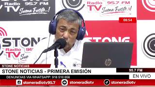 Emisión en directo de Stone Radio Tv - Stone Noticias 04-10-2025