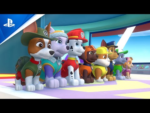 PAW Patrol Mighty Pups Save Adventure Bay - Announce Trailer | PS4