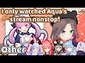 Matsuri studied Aqua's voice to perfect her impression 【Hololive/ENG Sub】
