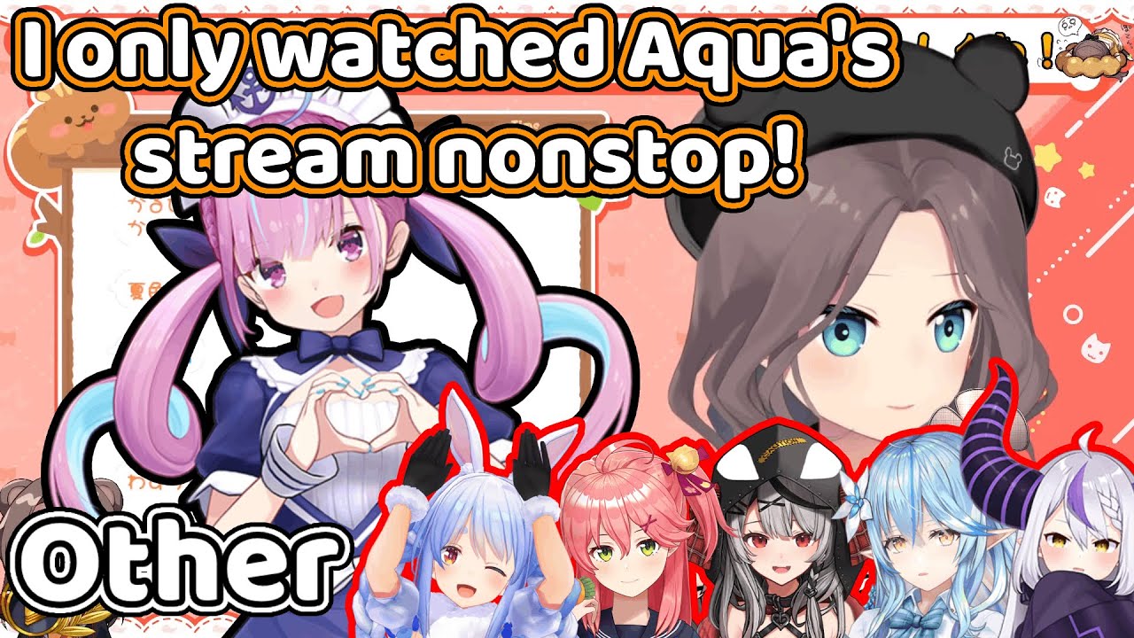 Matsuri studied Aqua's voice to perfect her impression 【Hololive/ENG Sub】