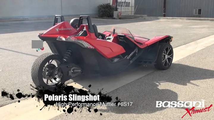 Polaris Slingshot High Performance Muffler by Bassani Xhaust