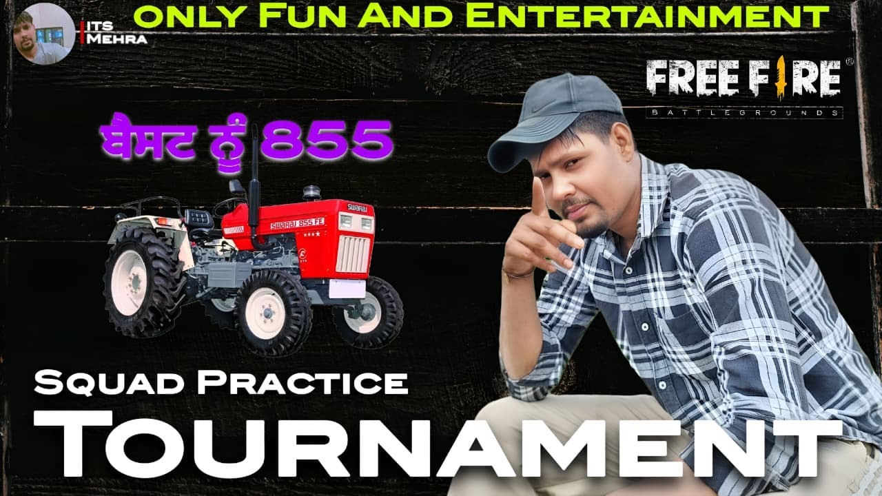 🔴[Live] Free Fire Squad Practice Tournament | Only Fun & Entertainment | ITS MEHRA