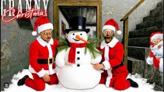 granny krismas  |  granny Santa Claus | #grannyhorrorgame #vairalvideo #grannygame screenshot 4