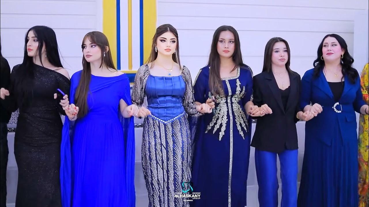 حفلة زفاف ( ايمن & انجلي )  الحزء (1) الفنان نيشان بعدري تصوير الهسكاني كروب